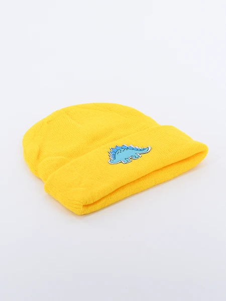 GORRO PARCHE FUN AMARILLO