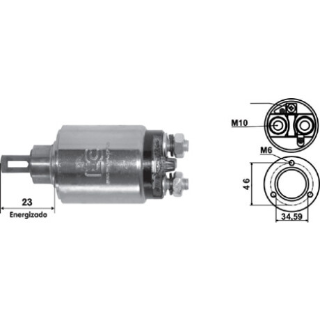 AUTOMATICO DE ARRANQUE - SOLENOIDE JAC CAMION 24V 3 TORNILLOS FIJ LC AUTOMATICO DE ARRANQUE - SOLENOIDE JAC CAMION 24V 3 TORNILLOS FIJ LC