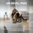 Rascador Torre 5 Niveles En Felpa Y Sisal Para Gato Juego Variante Color Gris Claro