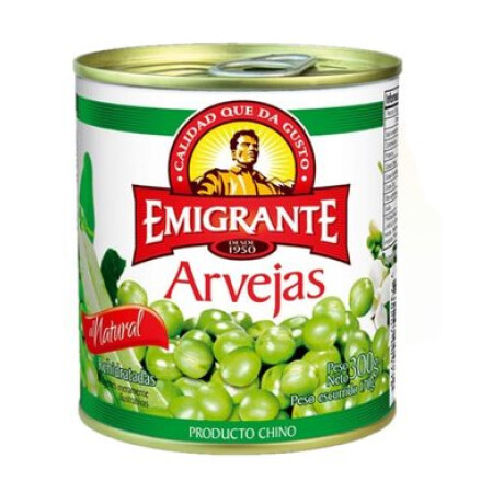 ARVEJA EMIGRANTE LATA 280G ARVEJA EMIGRANTE LATA 280G