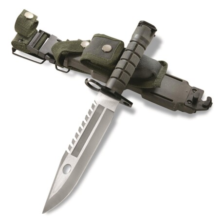 Cuchillo táctico con piedra de afilar - Bayoneta Cuchillo táctico con piedra de afilar - Bayoneta