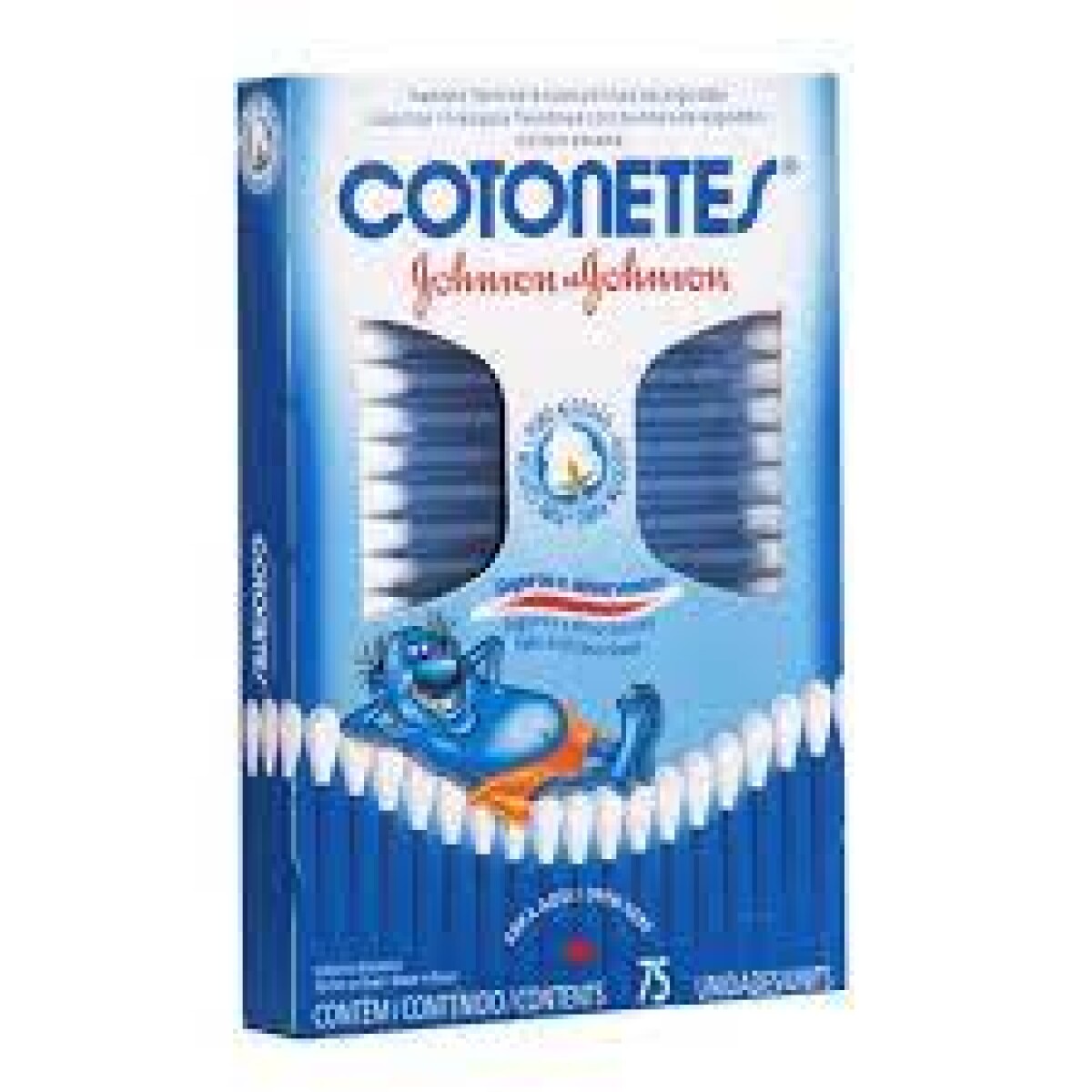 Cotonetes Johnson & Johnson x75 – Higiene Suave