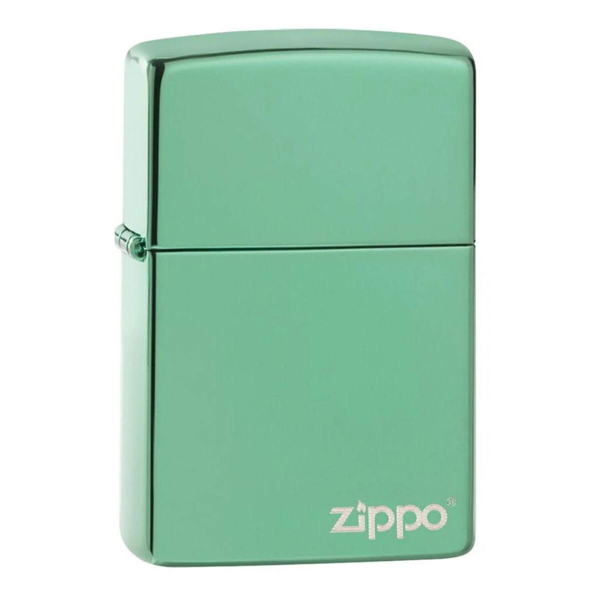 Encendedor Zippo High Polish verde con logo - 28129ZL 