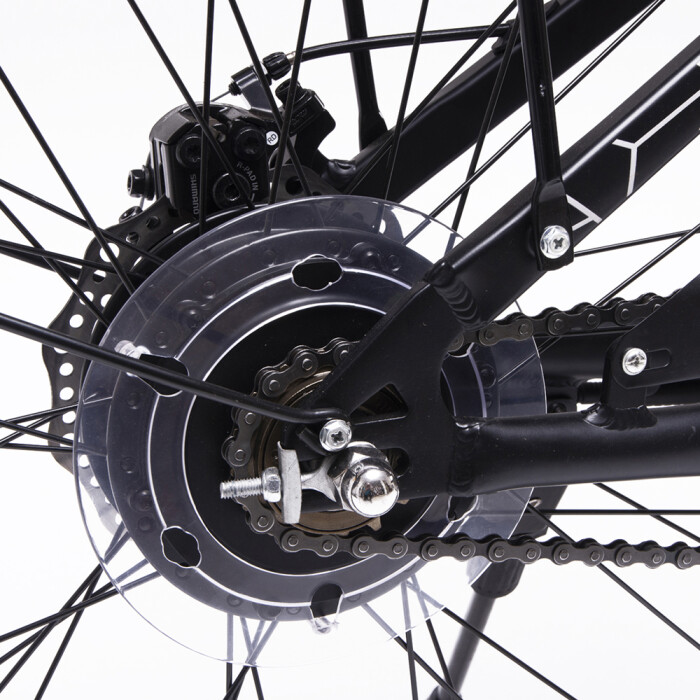 Bicicleta Eléctrica Rodado 26 Cuadro Aluminio Negra Bicicleta Eléctrica Rodado 26 Cuadro Aluminio Negra