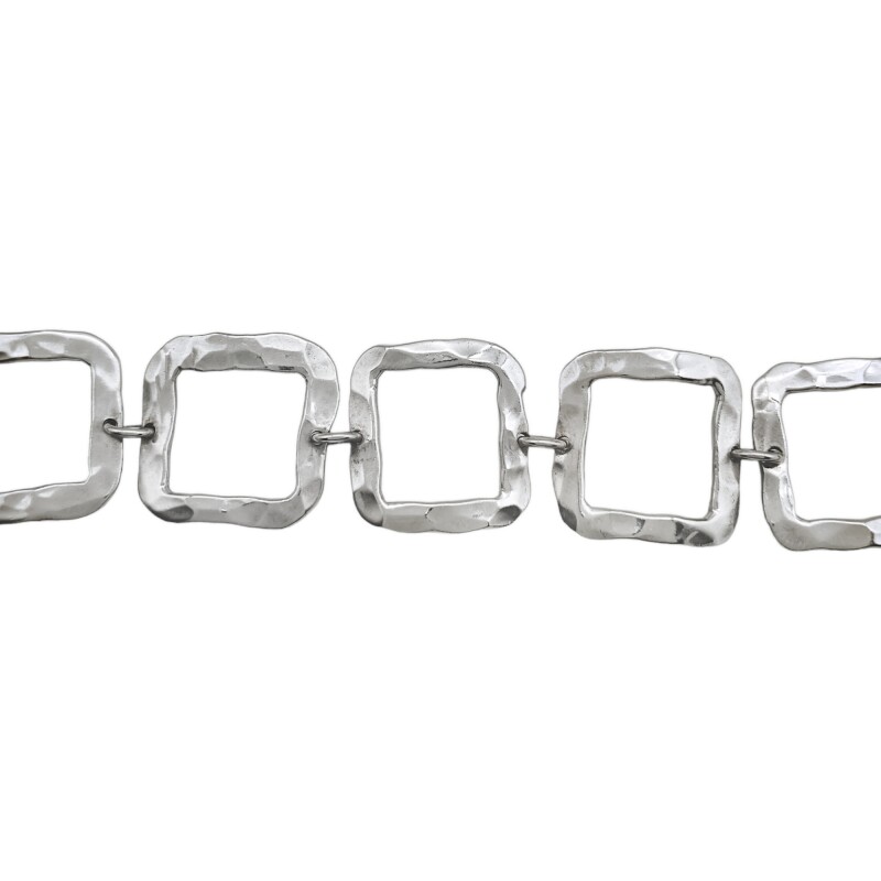 Pulsera Cuadrados-Plata 925-Sin piedra-PU3043 sinpiedra