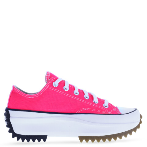 Championes de Mujer Converse Run Star Hike OX Rosado - Negro - Blanco