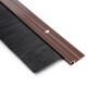 Zócalo de Aluminio con cepillo 80 cm MARRON