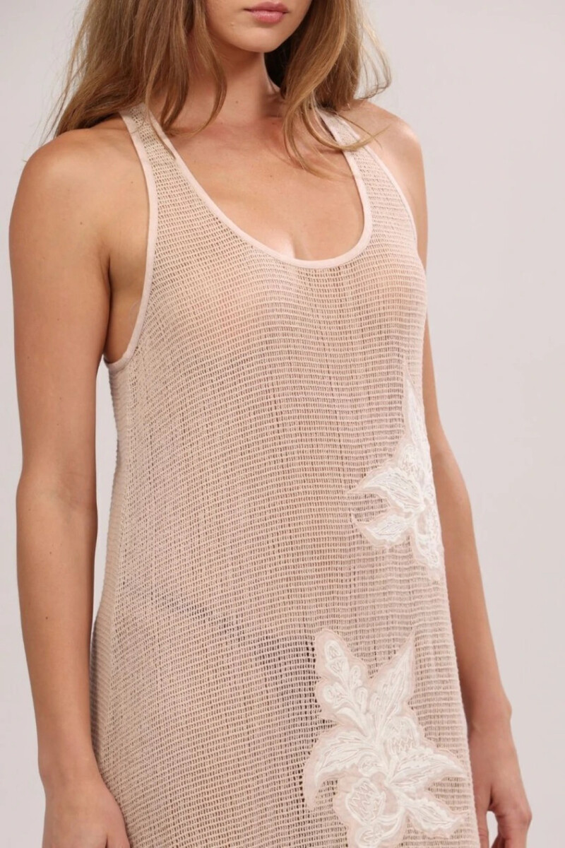 VESTIDO FRAGOLA Beige
