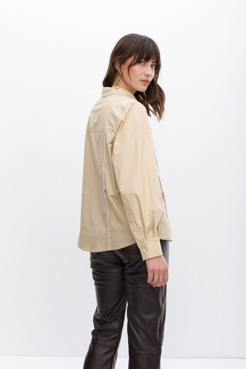 Camisa Heller Beige