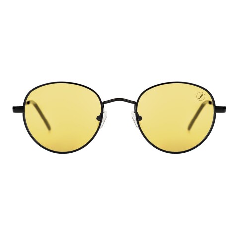 Lentes de Sol Chilli Beans Unisex Rodas Negro - Amarillo