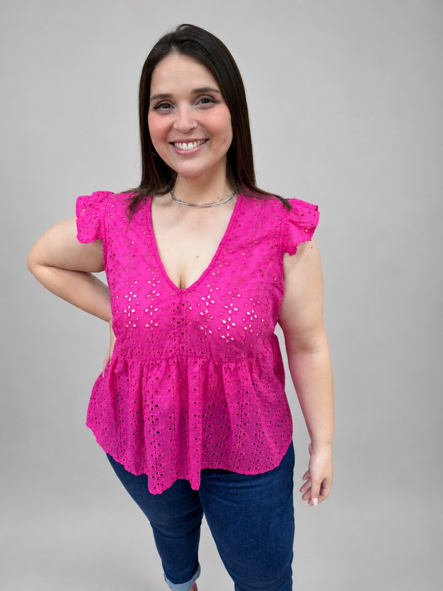 Blusa Alondra Fucsia