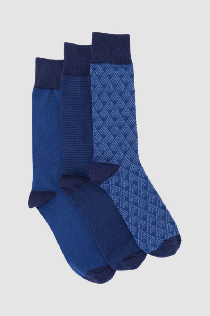 Pack x3 medias de abrigo con diseño - Variante 26 