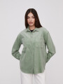 Sobrecamisa Western Verde Palido