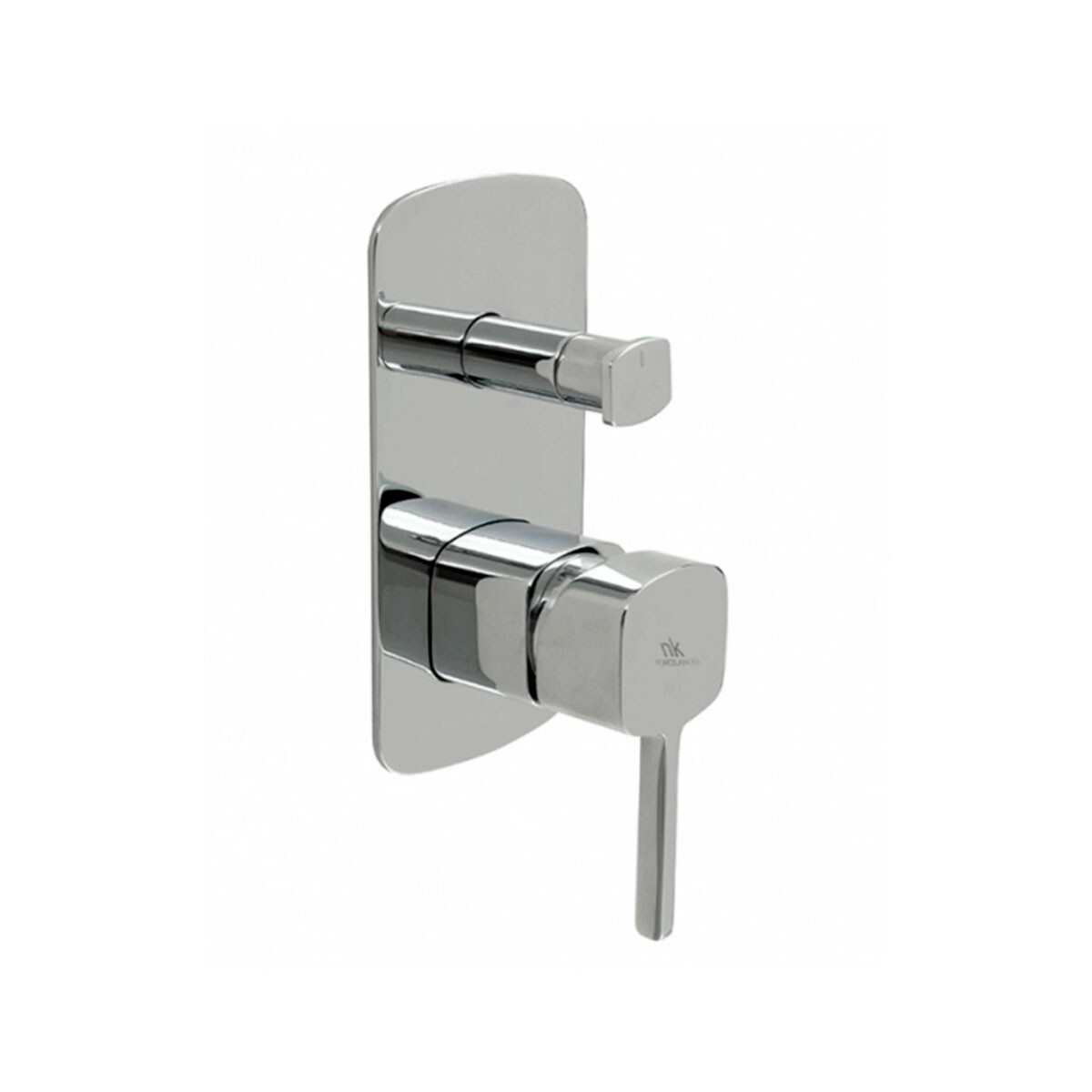 Griferia De Ducha De Empotrar Monocomando Cromo Noken Concept 