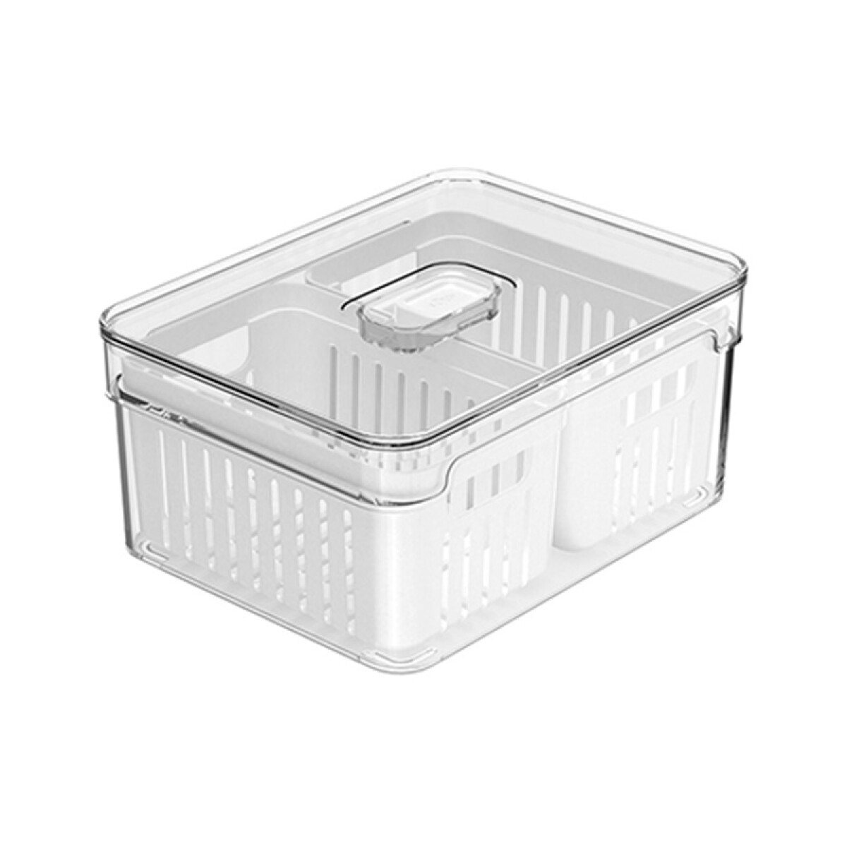 Organizador Heladera Chico l 2 Cestos 