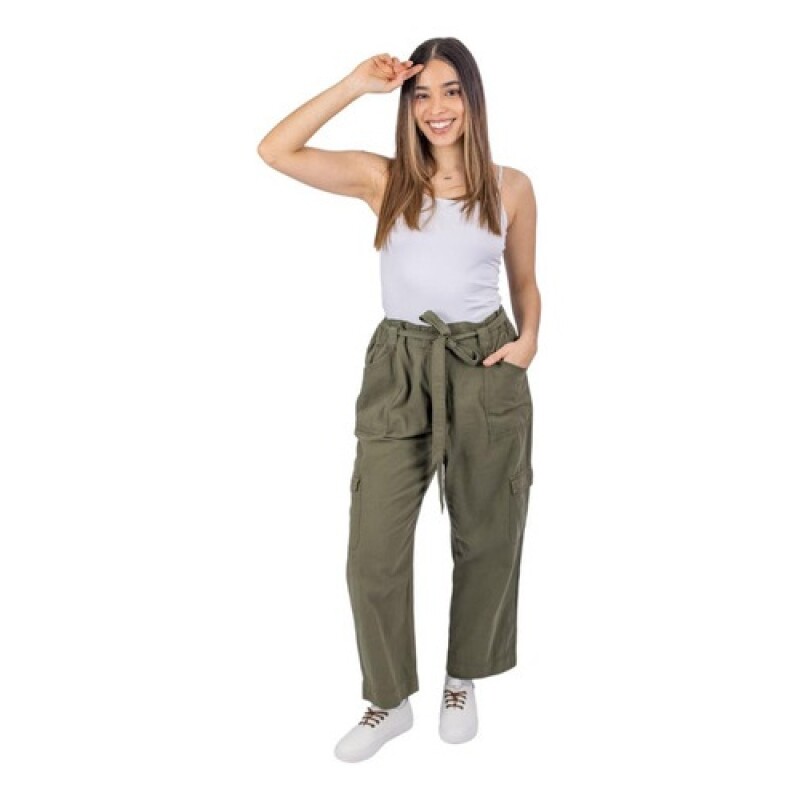 Pantalón cargo UFO Gigi Verde Verde