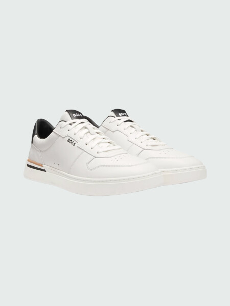 BOSS - Zapatillas con Logo Blanco