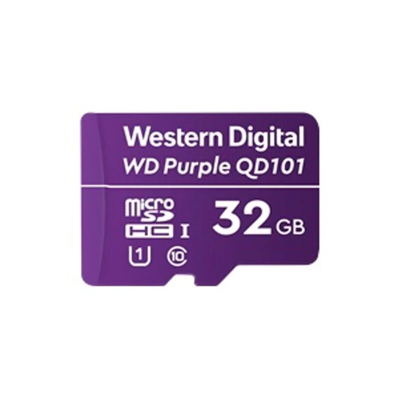 Memoria MicroSDHC WD Purple SC QD101 32GB cadapt Clase 10 Memoria MicroSDHC WD Purple SC QD101 32GB cadapt Clase 10