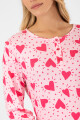 Pijama magic heart Rosado