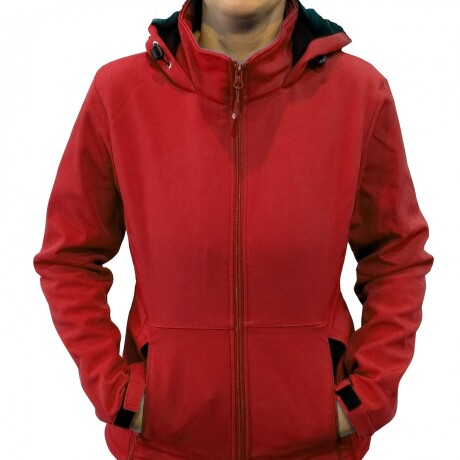 Campera Neopreno Dama Rojo