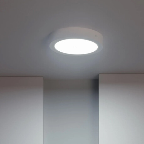 PLRA018 Panel LED Redondo de Adosar 18W Luz Neutra