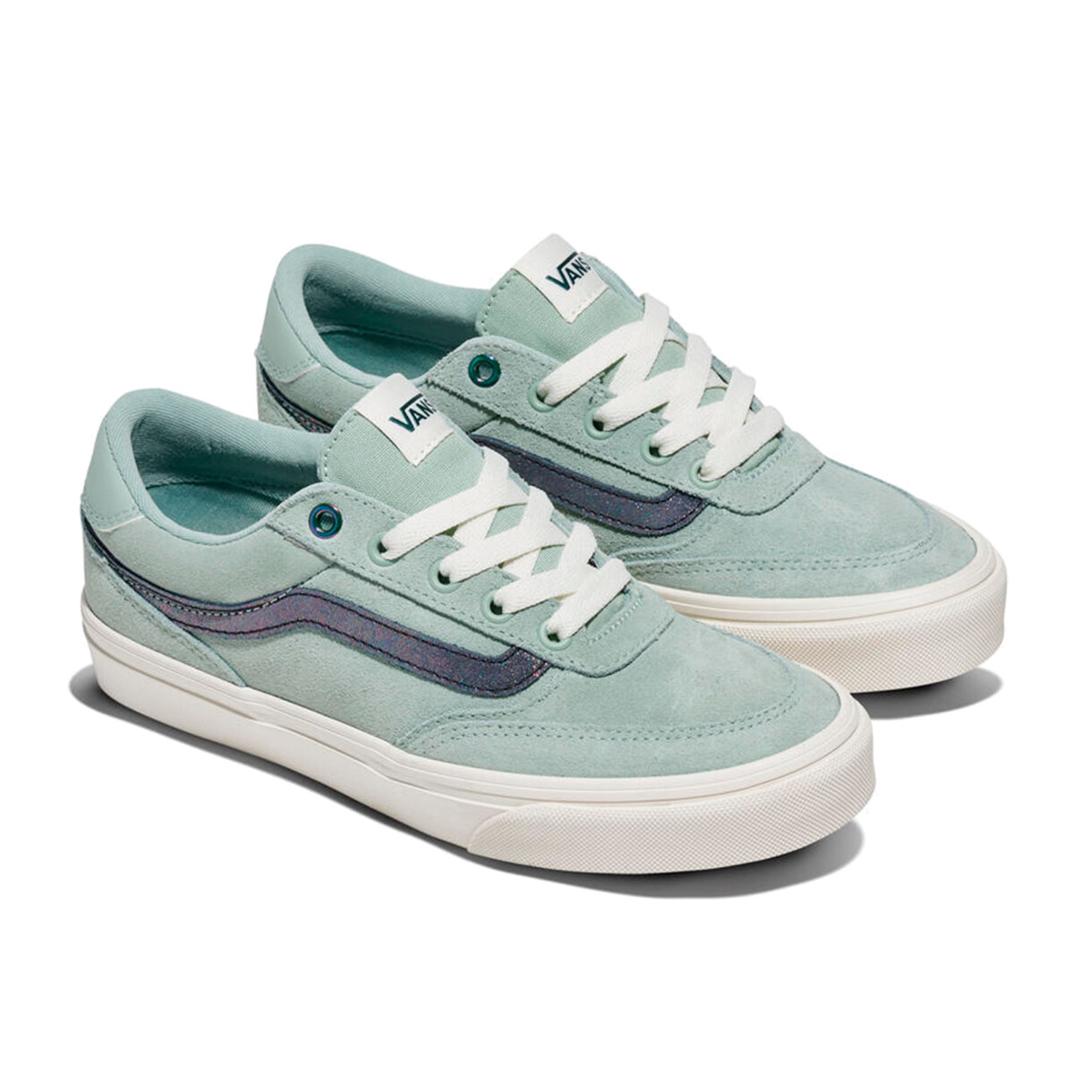 Championes VANS Brooklyn LS de Mujer - VN000D7UEMW1 - Gris-oliva 