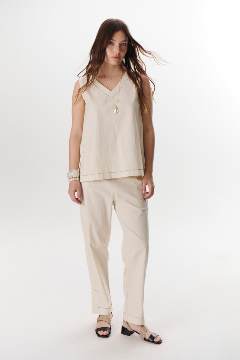 TOP LINO STRECH NATURAL