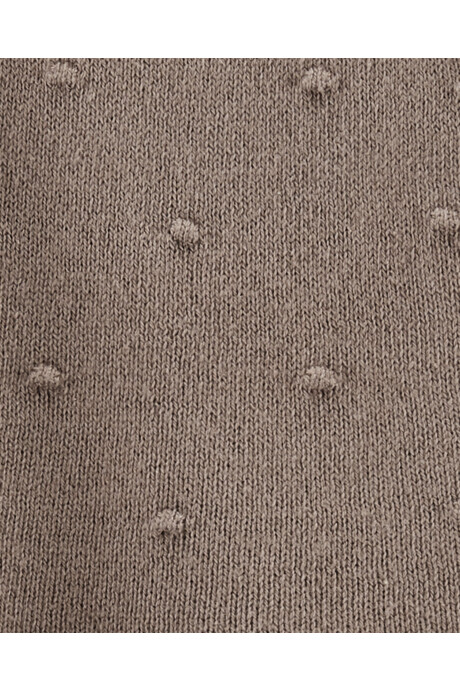 Set dos piezas jumper y body de algodón Sin color