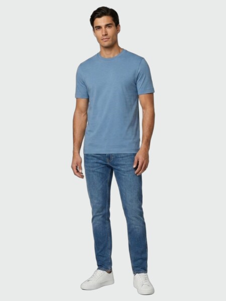 BOSS - Remera Thompson 01 Celeste