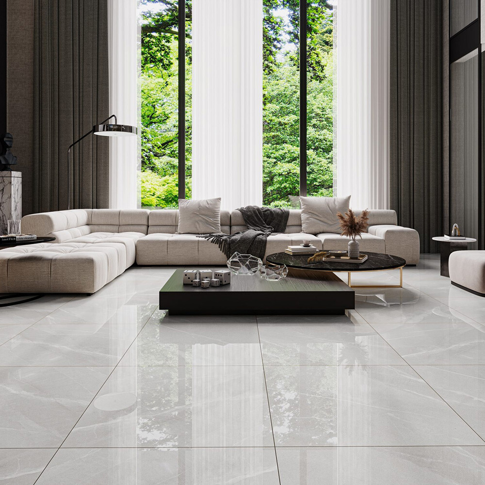 SEMIGRES PULPIS CINZA POL "A" 75X75 CM Semigres Pulpis Cinza Pol "a" 75x75 Cm