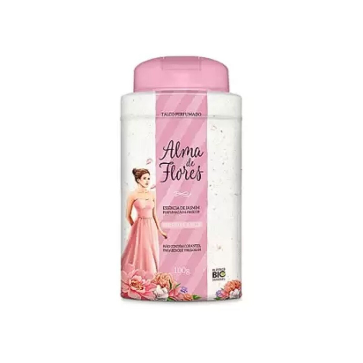 Talco Alma de Flores 100g. - Jazmín 