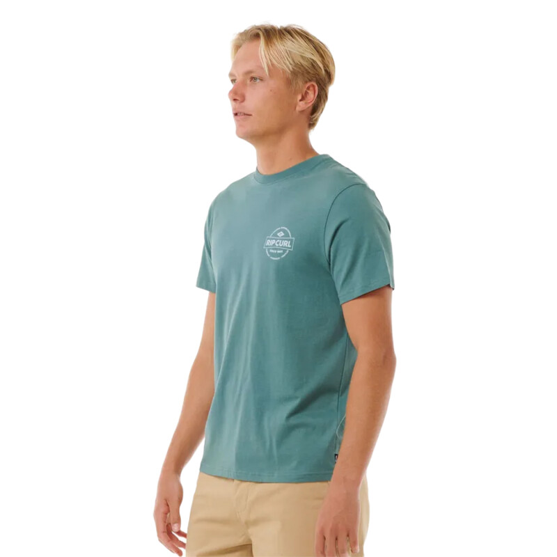 Remera Rip Curl Staple Tee - Verde Remera Rip Curl Staple Tee - Verde