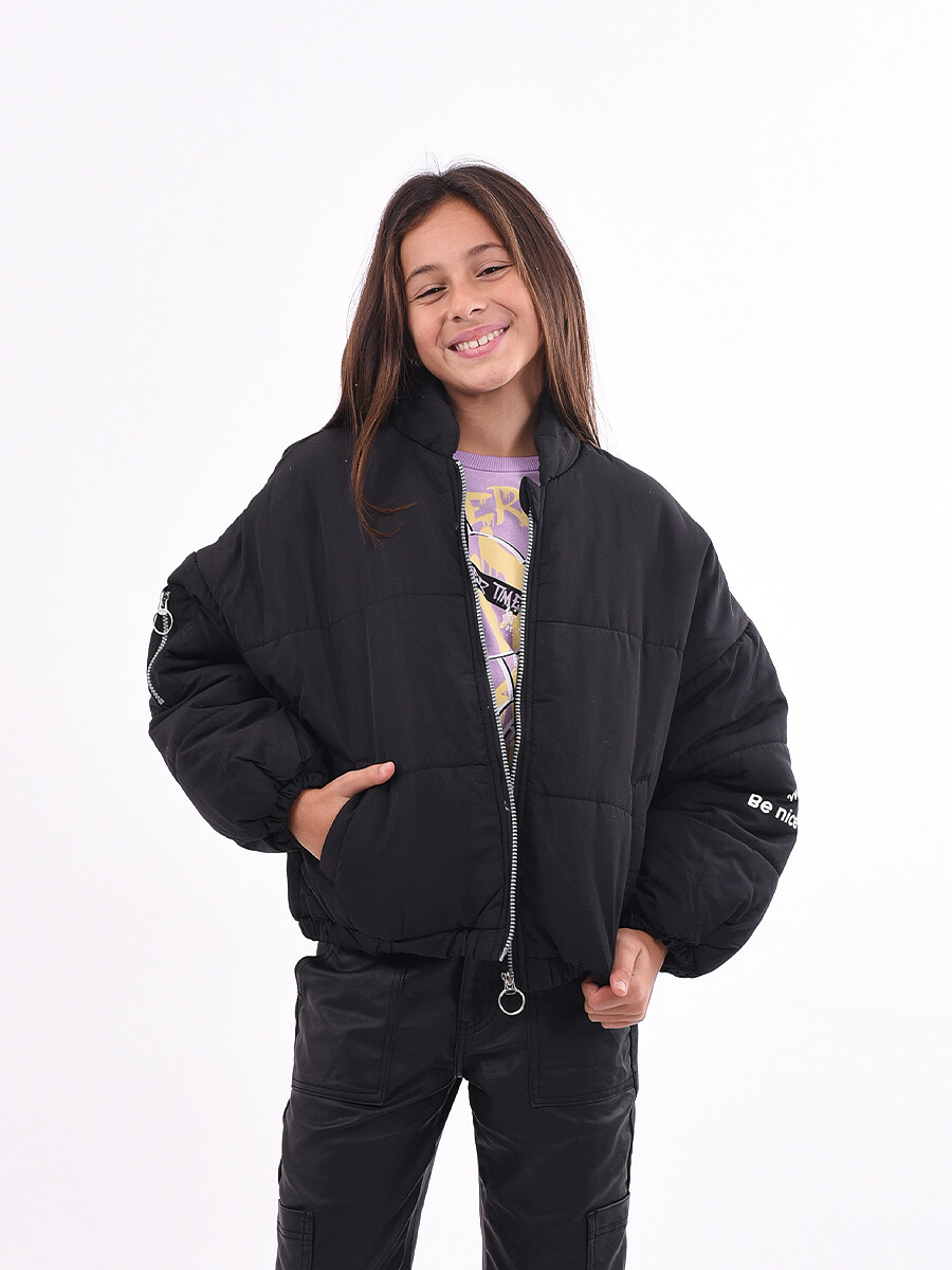 CAMPERA POLA - NEGRO 