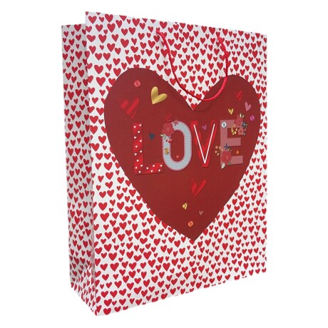 Bolsa Top Gigante Love Blanca