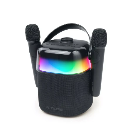 PARLANTE BLUETOOTH MUSE M530KA KARAOKE CON MICRÓFONOS PARLANTE BLUETOOTH MUSE M530KA KARAOKE CON MICRÓFONOS