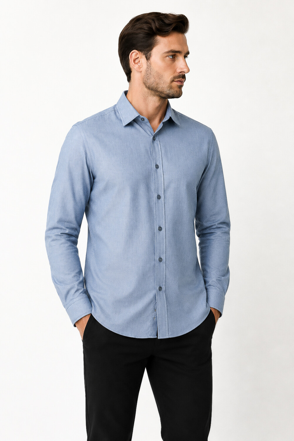 Camisa Tundra Celeste
