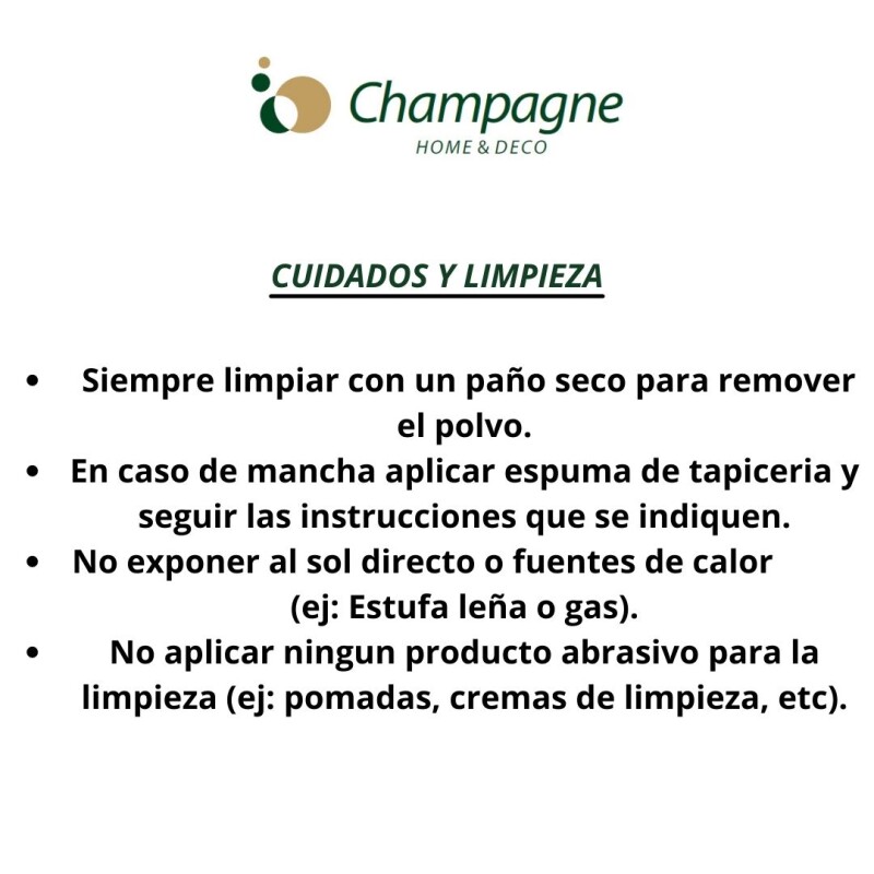 SOFA 3 CUERPOS - TAPIZADO TELA CLARA SOFA 3 CUERPOS - TAPIZADO TELA CLARA