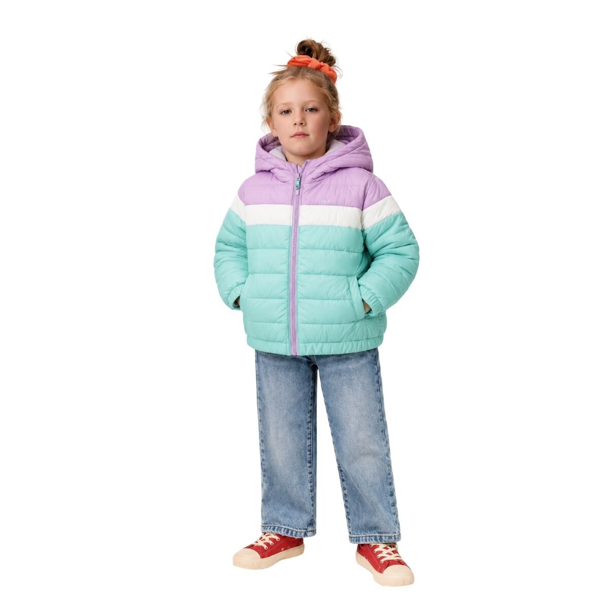 CAMPERA NYLON 3/5 - TURQUESA2 
