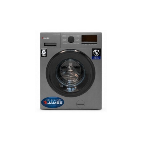 LAVARROPAS JAMES 6 KG GRIS INVERTER LAVARROPAS JAMES 6 KG GRIS INVERTER