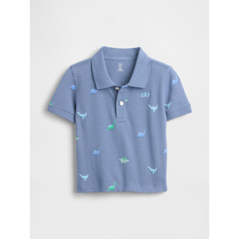 SS PRINT LOGO POLO BAINBRIDGE BLUE