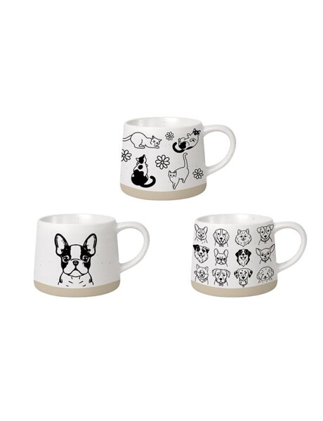 MUG GLOBO 360 ML BICOLOR PETS MUG GLOBO 360 ML BICOLOR PETS