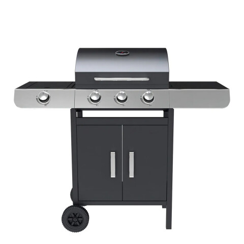 Parrilla A Gas Con Anafe Kassel Ks-grgas PARRILLA A GAS C/ ANAFE KASSEL KS-GRGAS