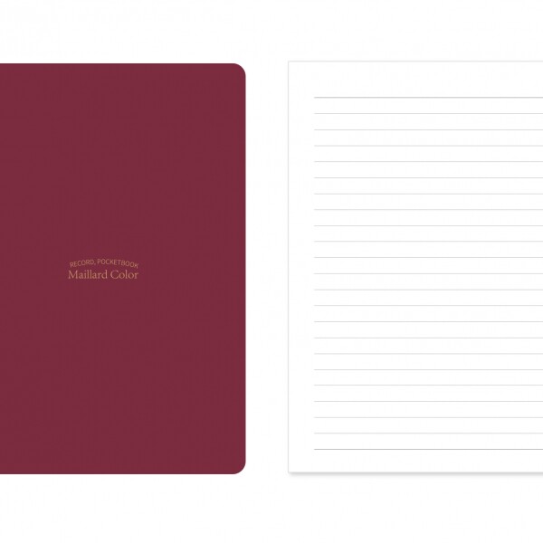 Cuaderno retro A5 vino