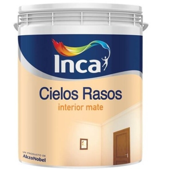 Pintura para Cielorraso Lata Amarilla Blanco 20L Inca Pintura para Cielorraso Lata Amarilla Blanco 20L Inca
