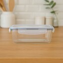 Vianda de Vidrio Hermetico rectangular Mor 1 litro Vianda de Vidrio Hermetico rectangular Mor 1 litro