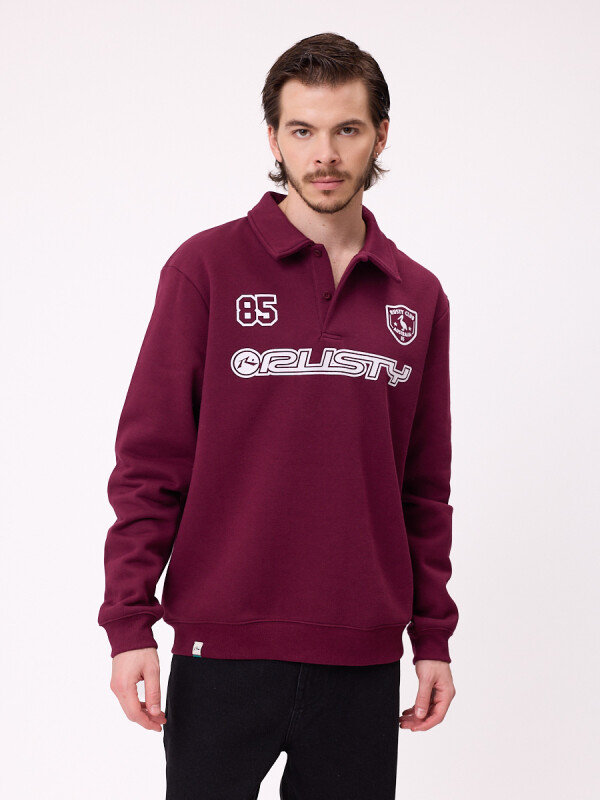 POLO BARDY RUSTY Bordeaux