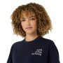Polos Training Runner Message Graphic Relaxed Tee Mujer Midnight