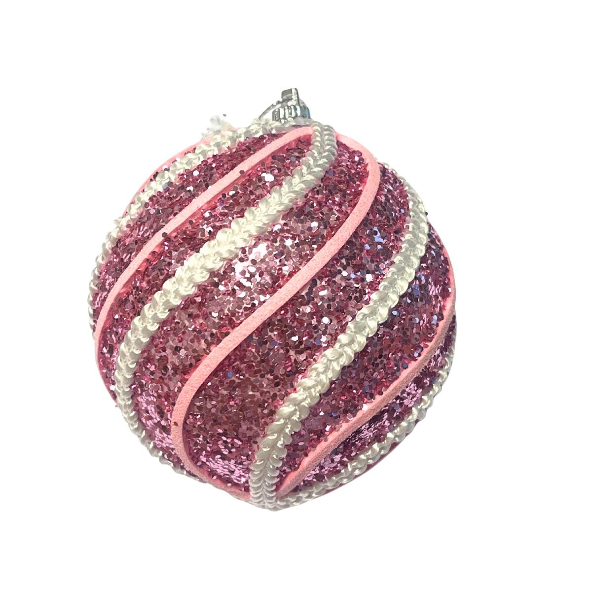 Esferas de Navidad Rosa x3 