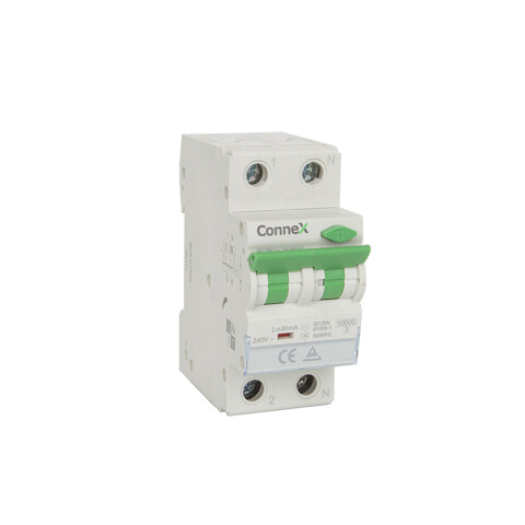 Llave diferencial y disyuntor combinado 2P 50A 30MA 10kA CN1650