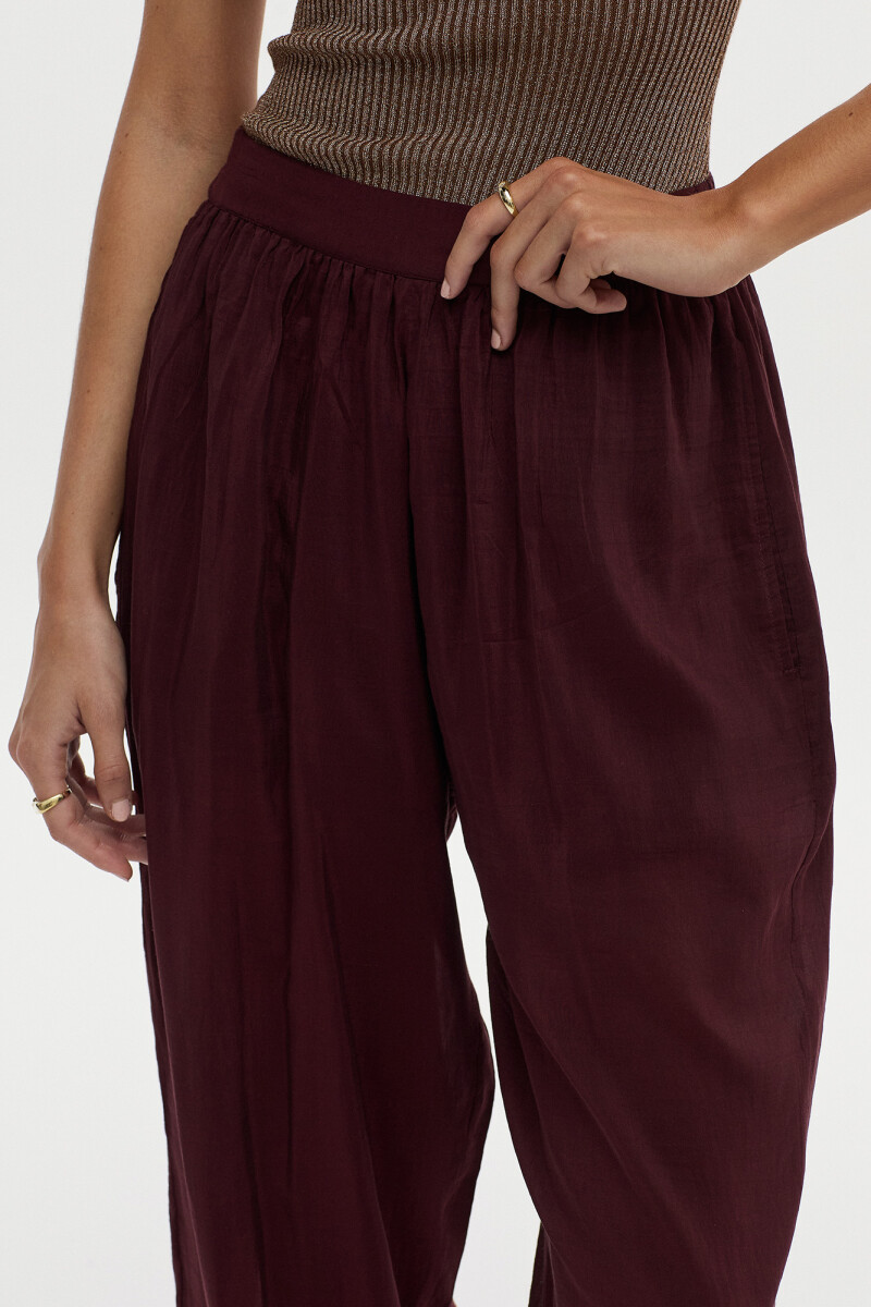 Babucha Rosel Bordo